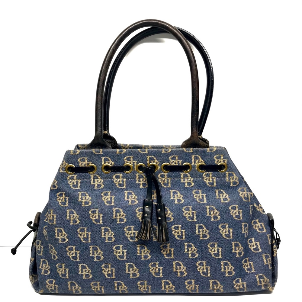 Dooney & Bourke signature fabric leather purse